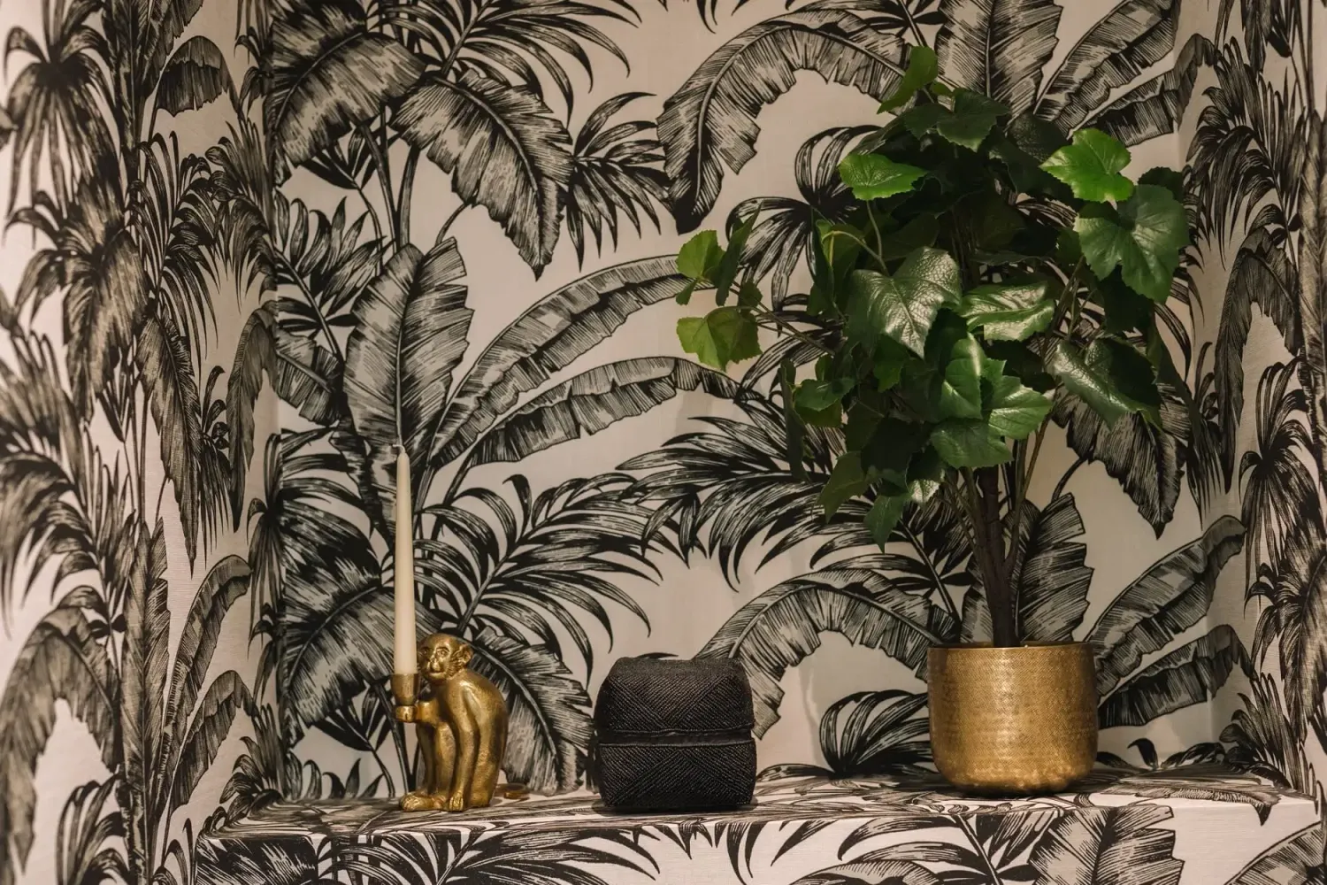 The Beaded Basket - Black - SET3