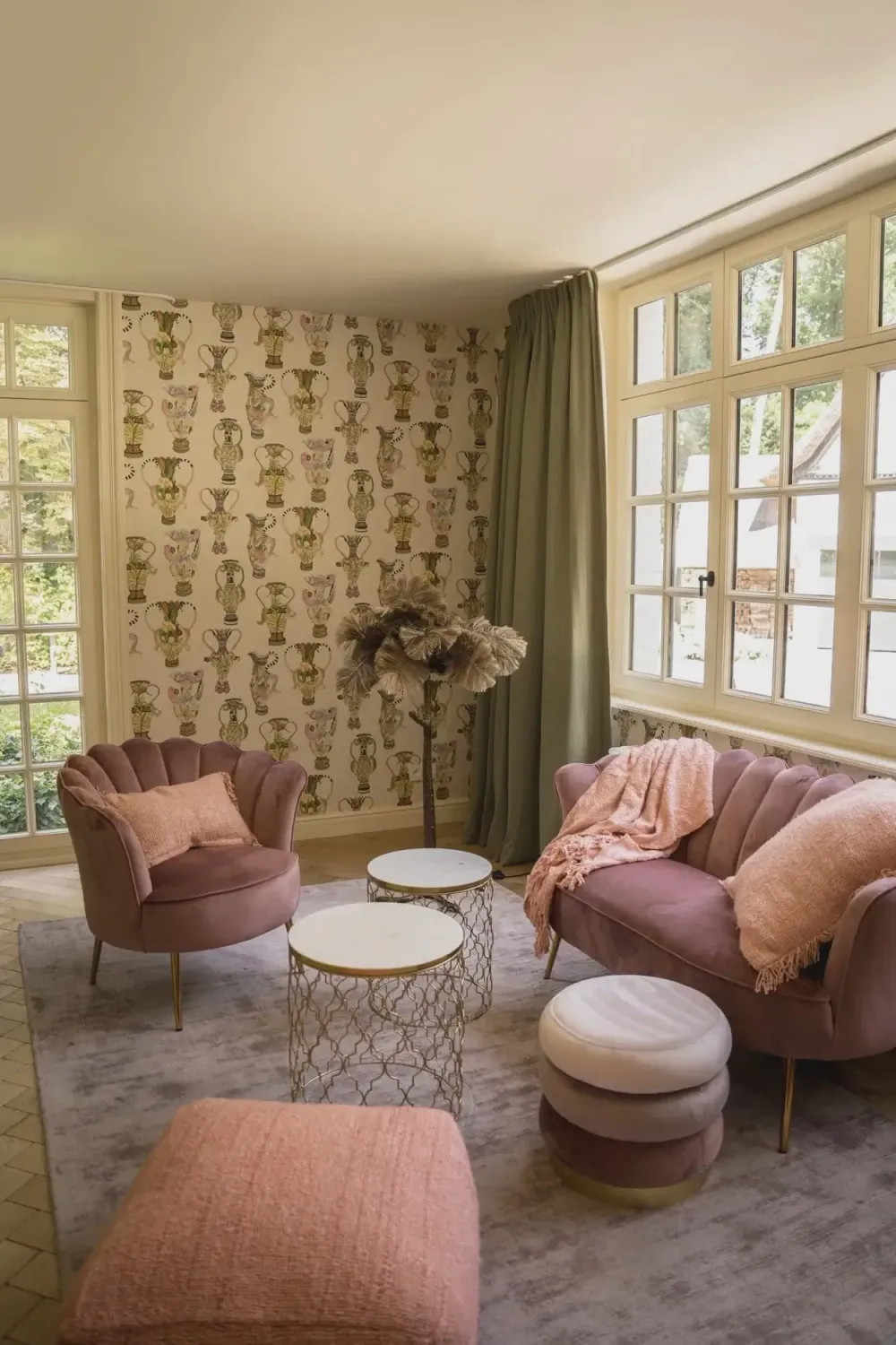 The s’il vous Plaid - Salmon Pink