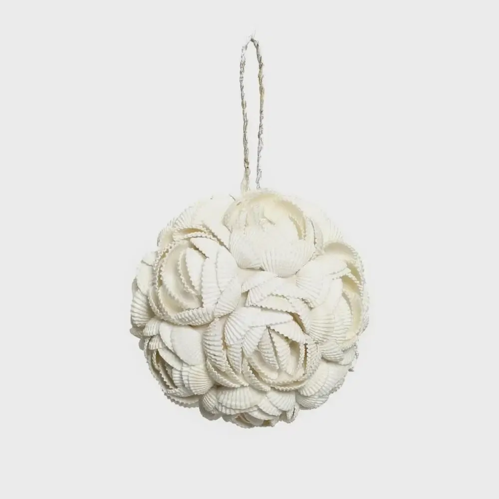 The Rose Shell Ball - White - M