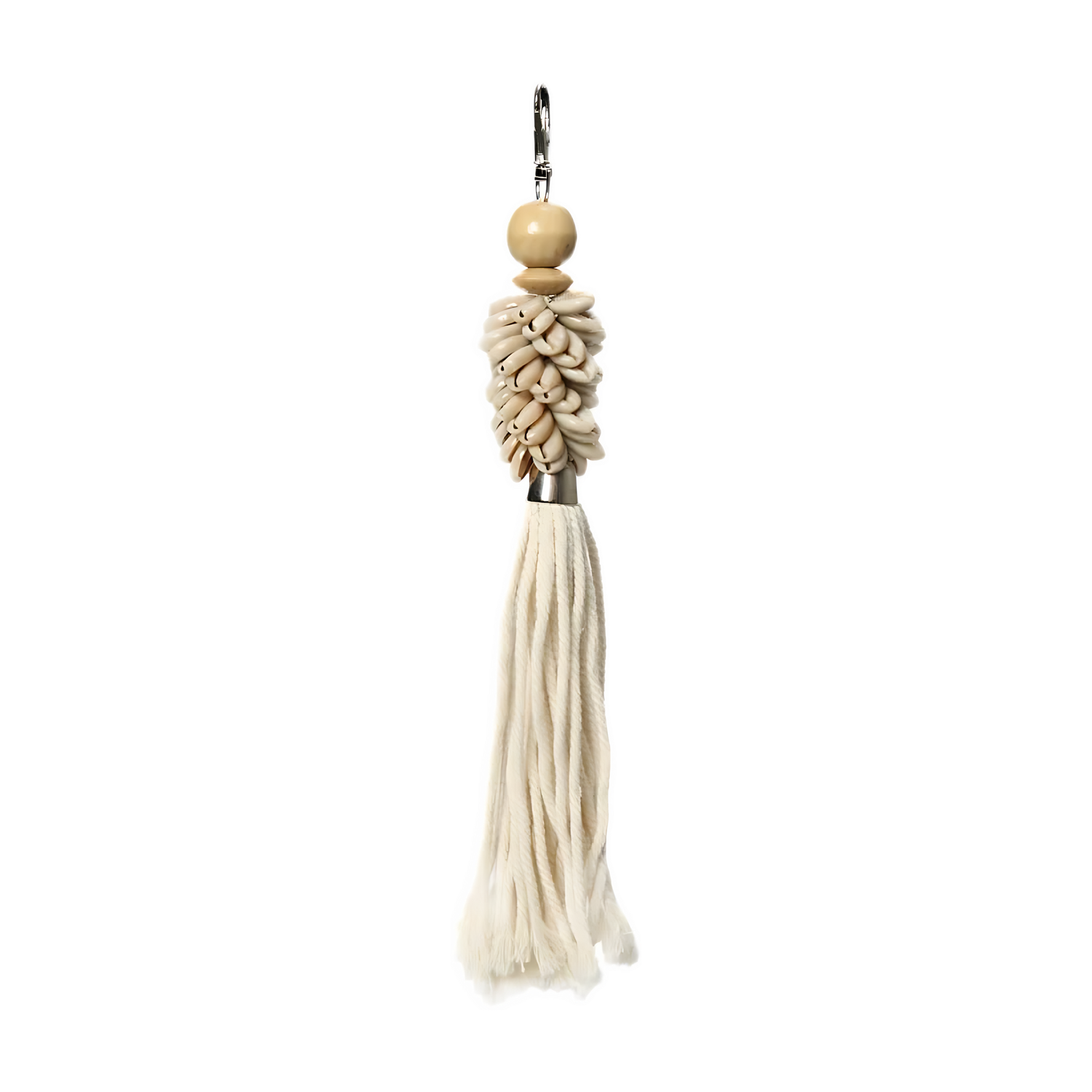 The MOM Keychain - White