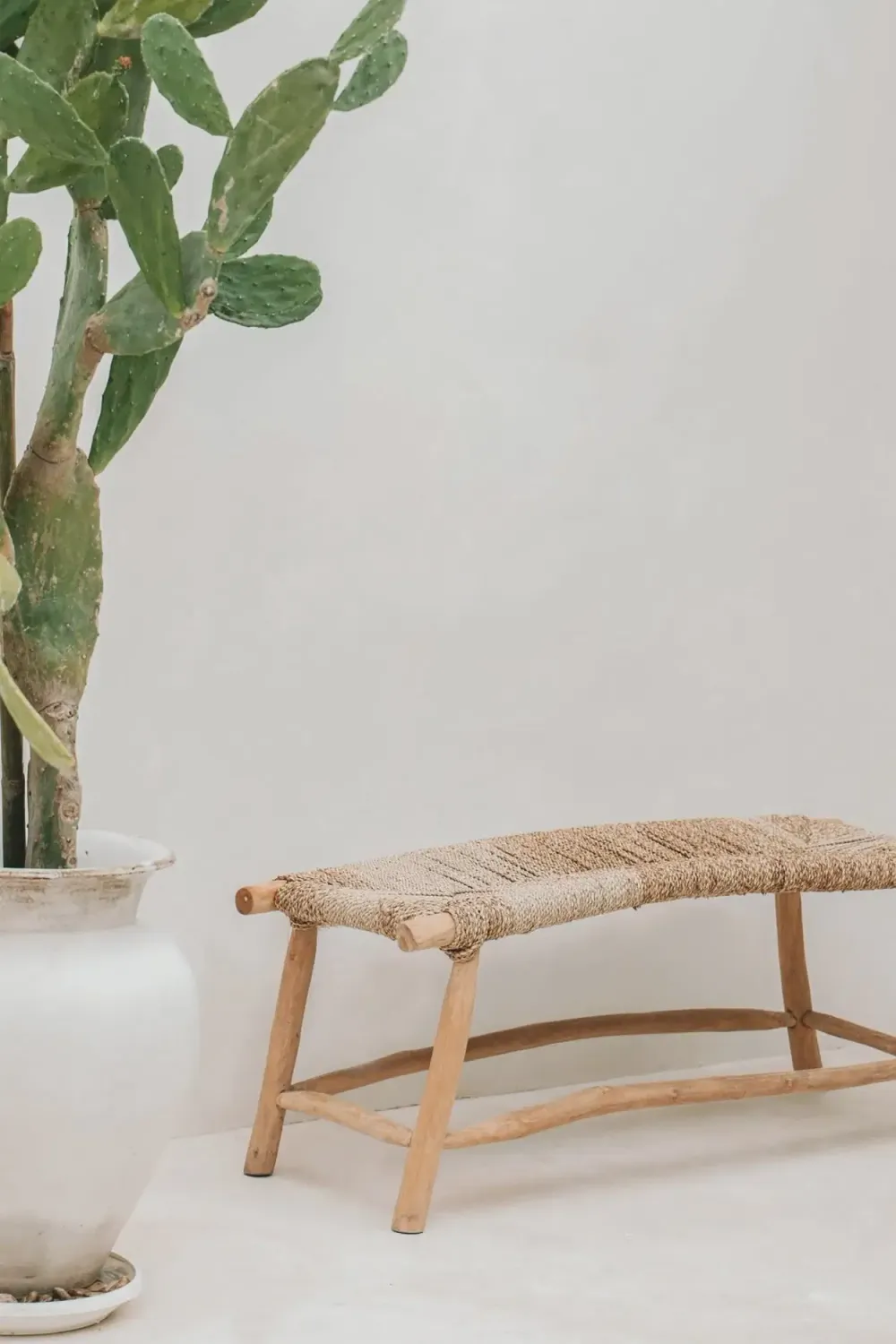 The Porto Seagrass Bench - Natural