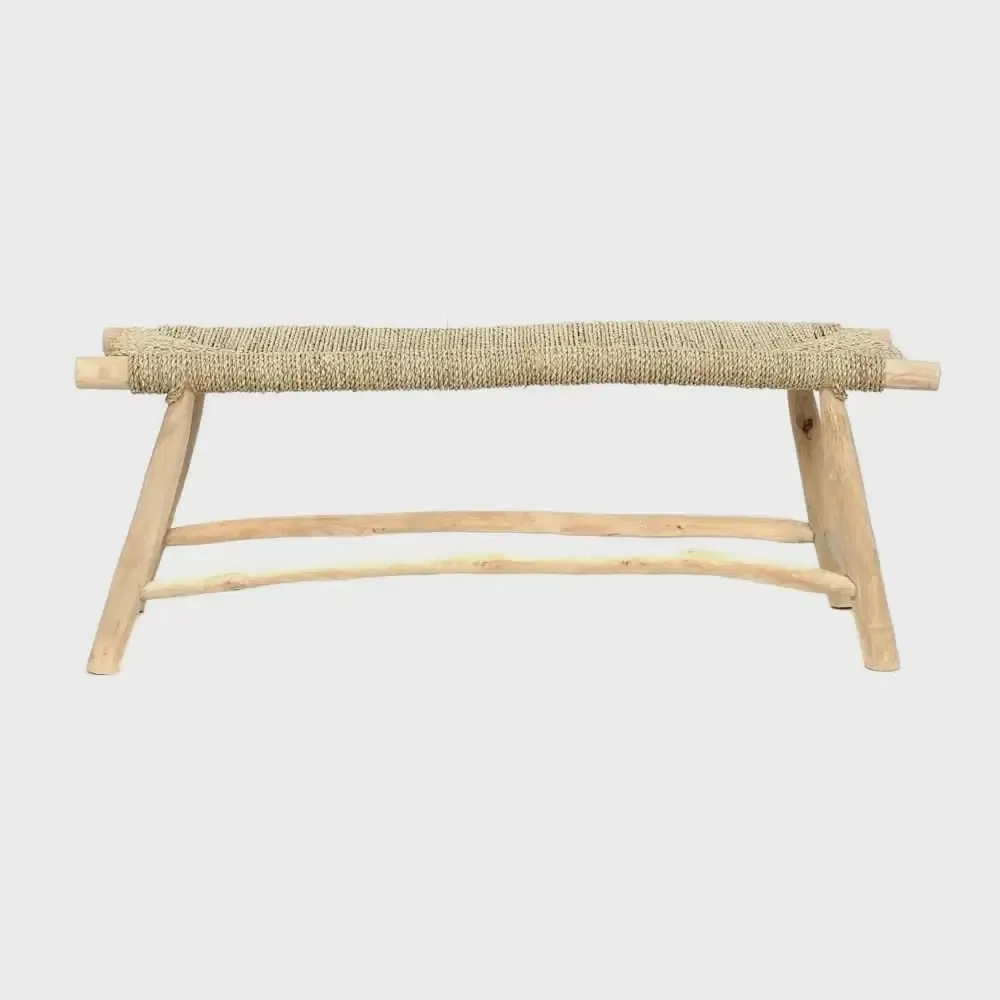 The Porto Seagrass Bench - Natural