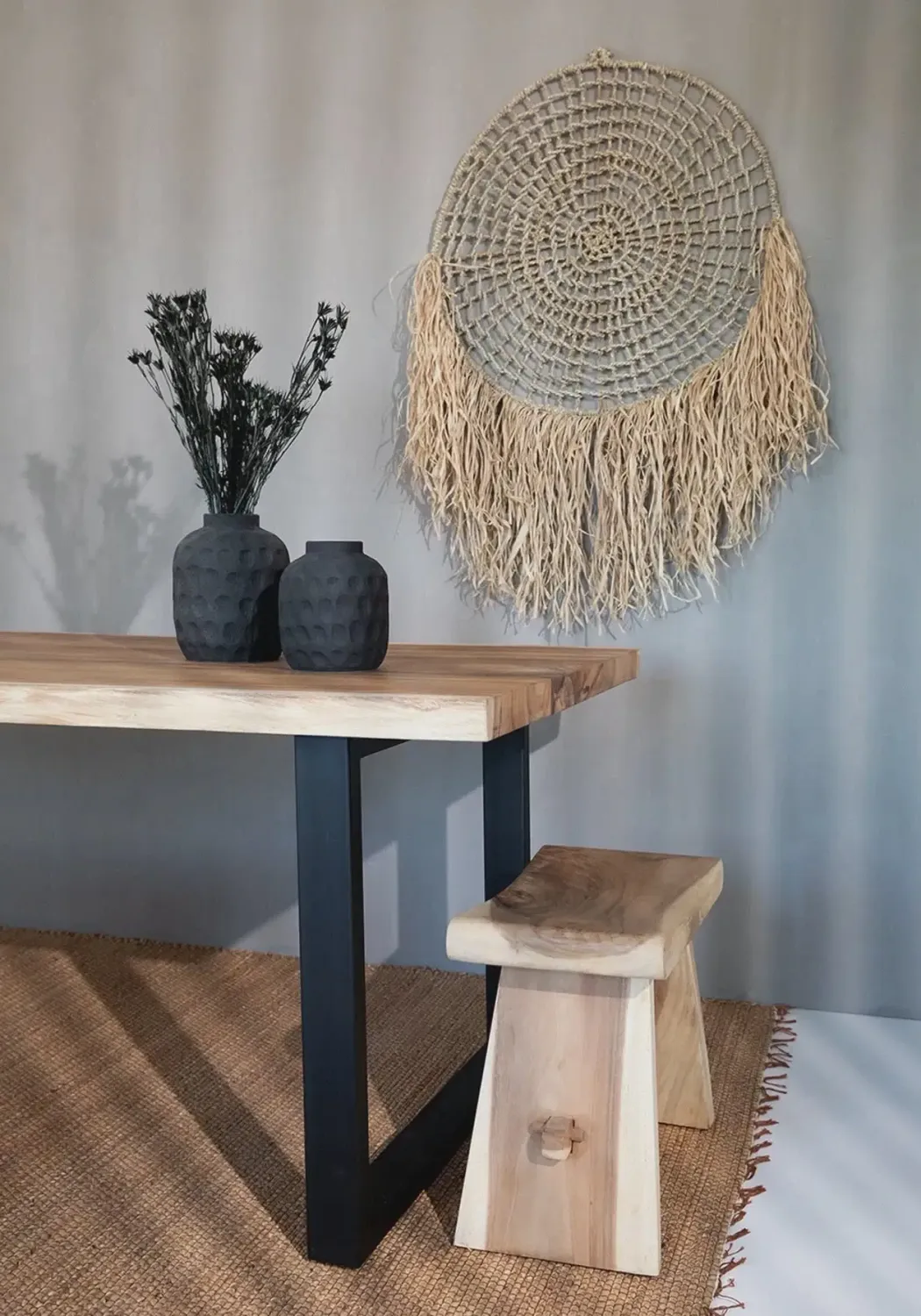 The Raffia Dreamcatcher - Natural