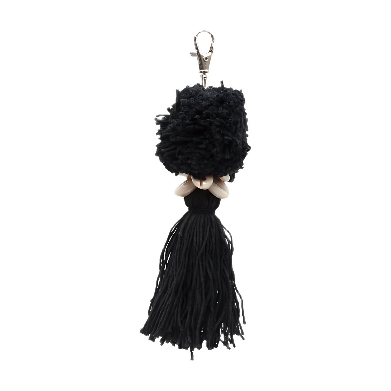 The Pompon Keychain - Black