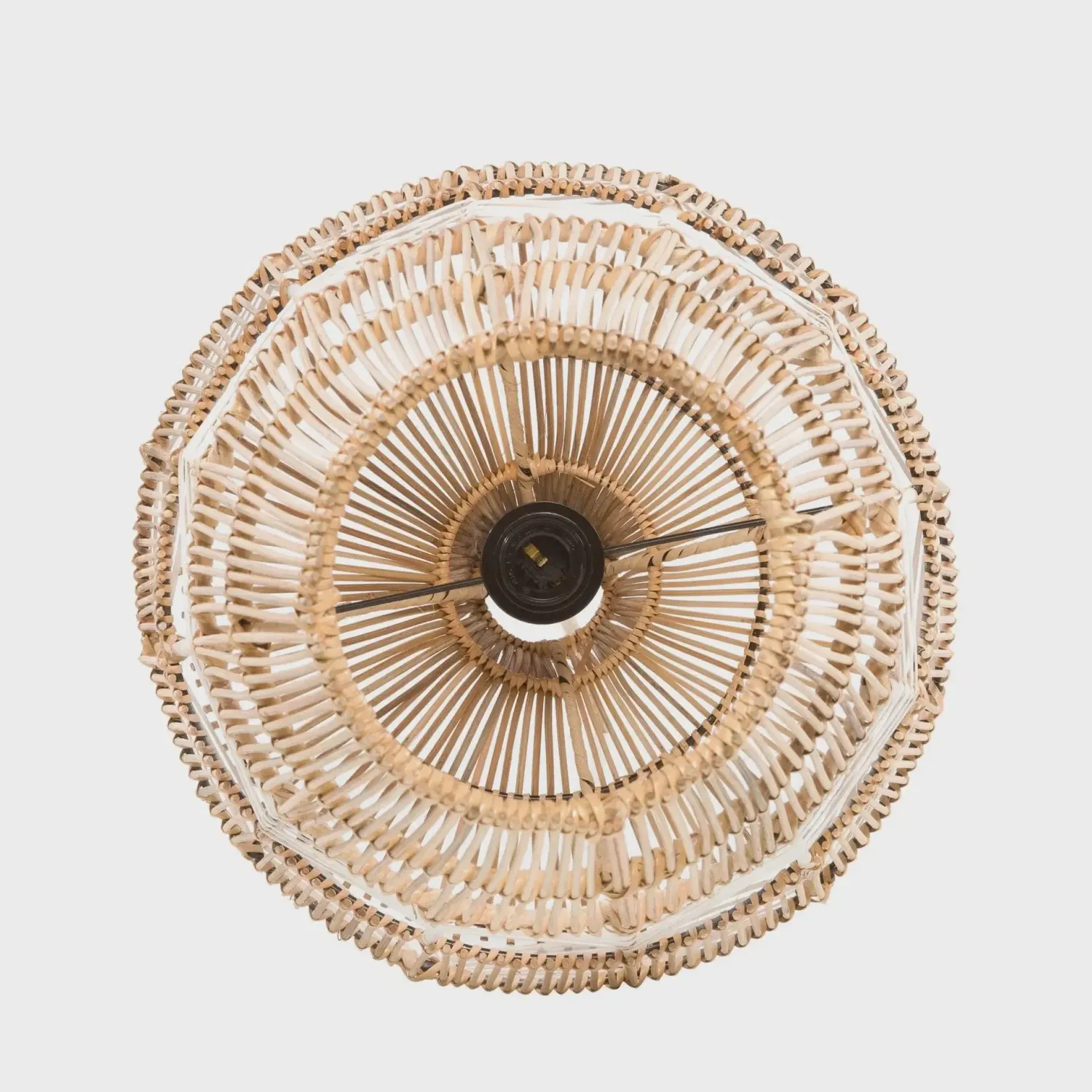 The Vase Pendant - Natural White - M