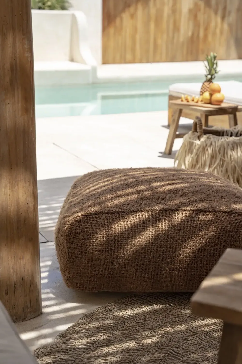 The Oh My Gee Pouffe - Brown