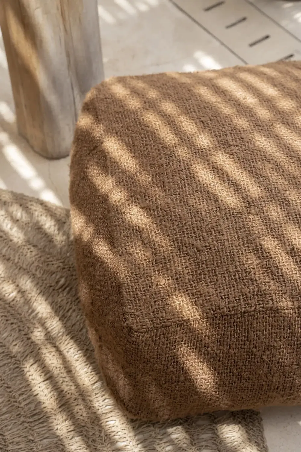 The Oh My Gee Pouffe - Brown