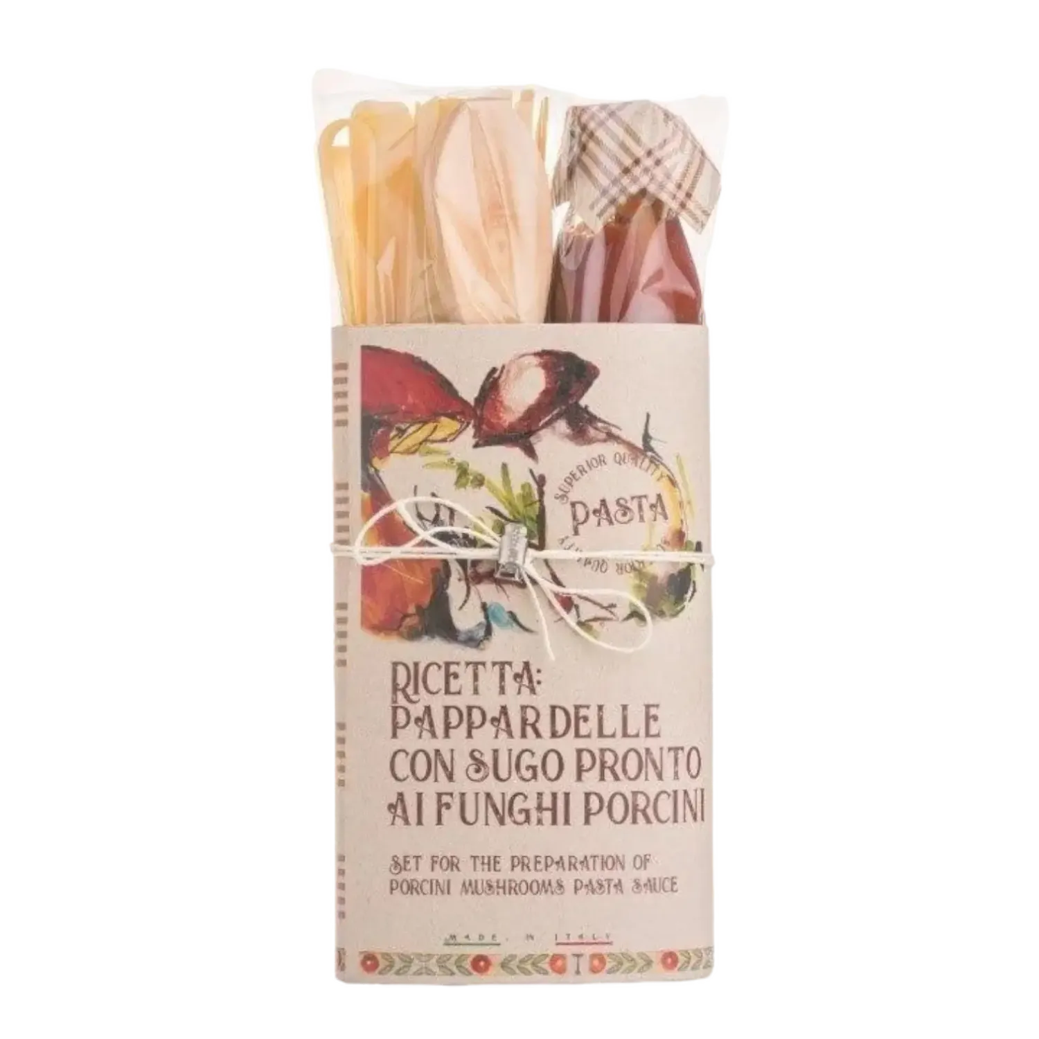 Calabria gift pappardel salsa-funghi porcini 420g