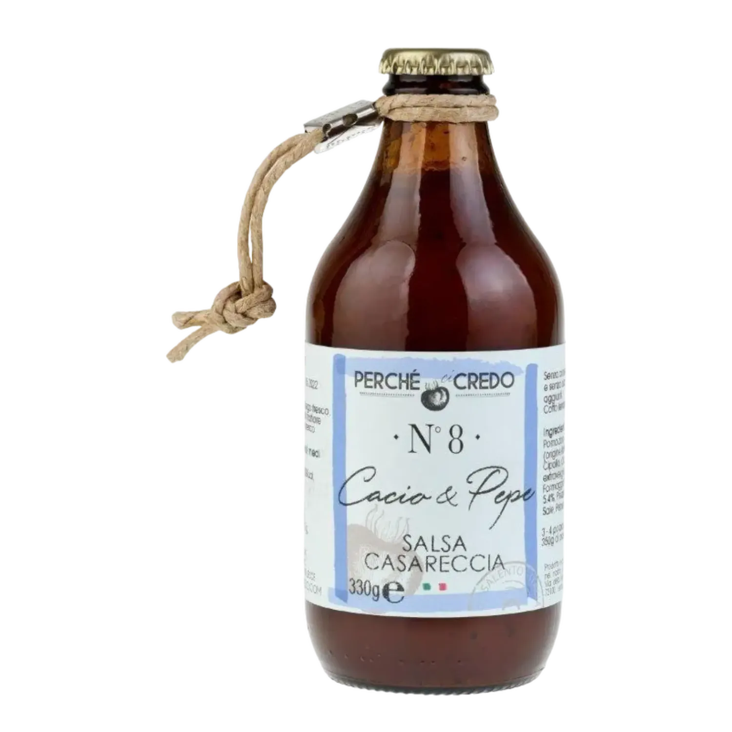 Perche Ci Credo tomatensaus N°8 cacio &amp; pepe 330g