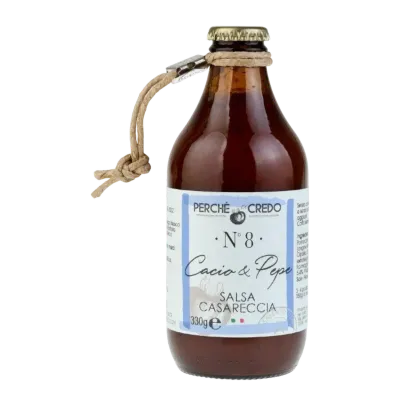 Perche Ci Credo tomatensaus N°8 cacio &amp; pepe 330g