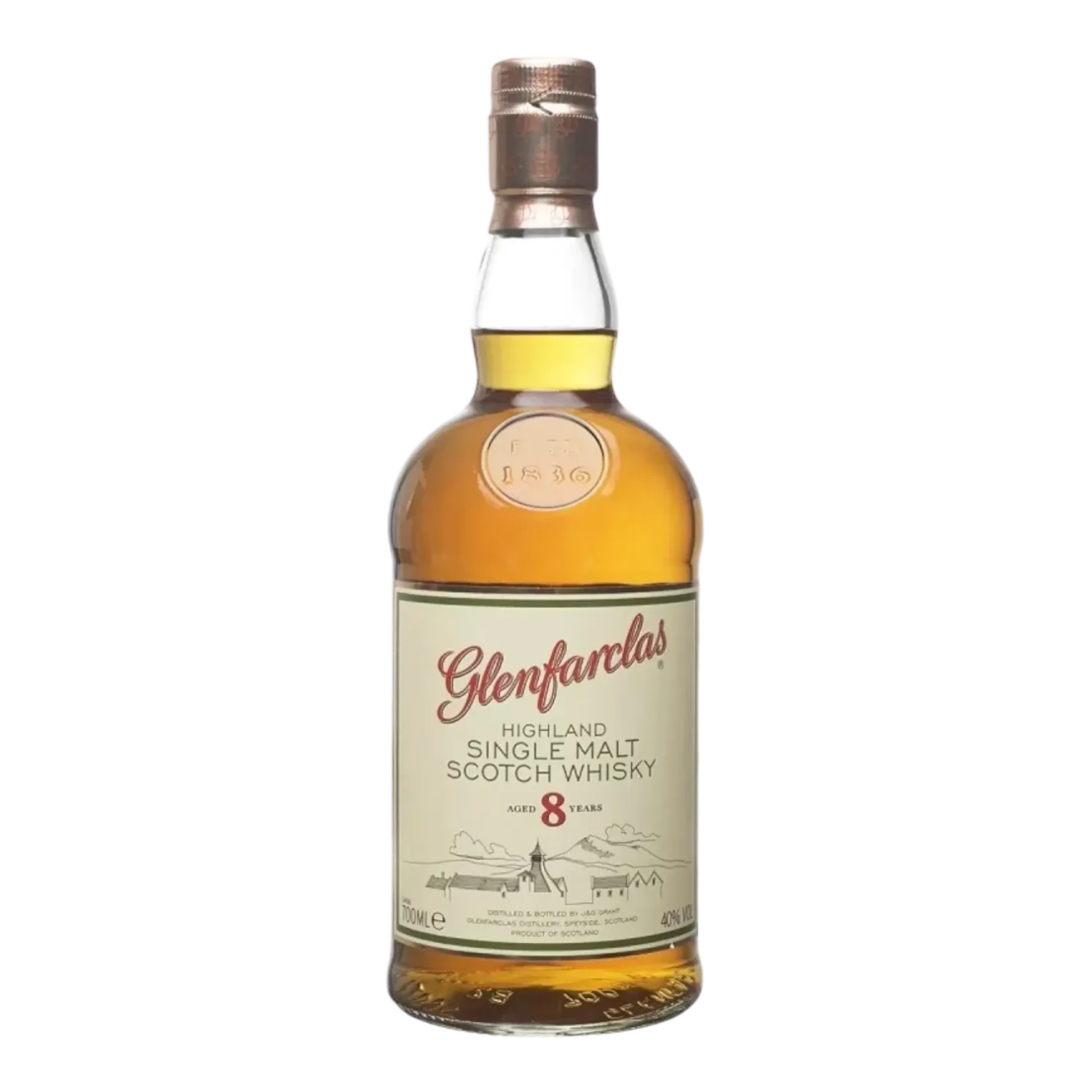 Glenfarclas 8 Ans 40.00° 0.7L