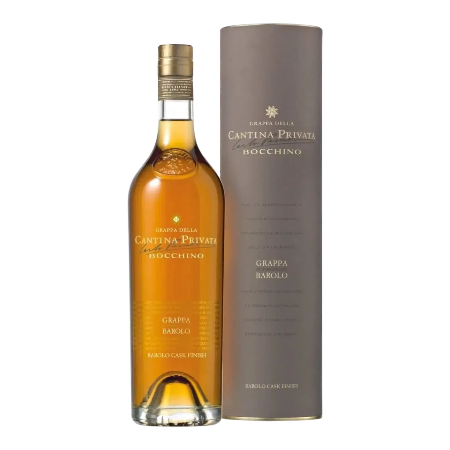 Grappa Cantina Privata Barolo Cask Finish Bocchino 3 Liter