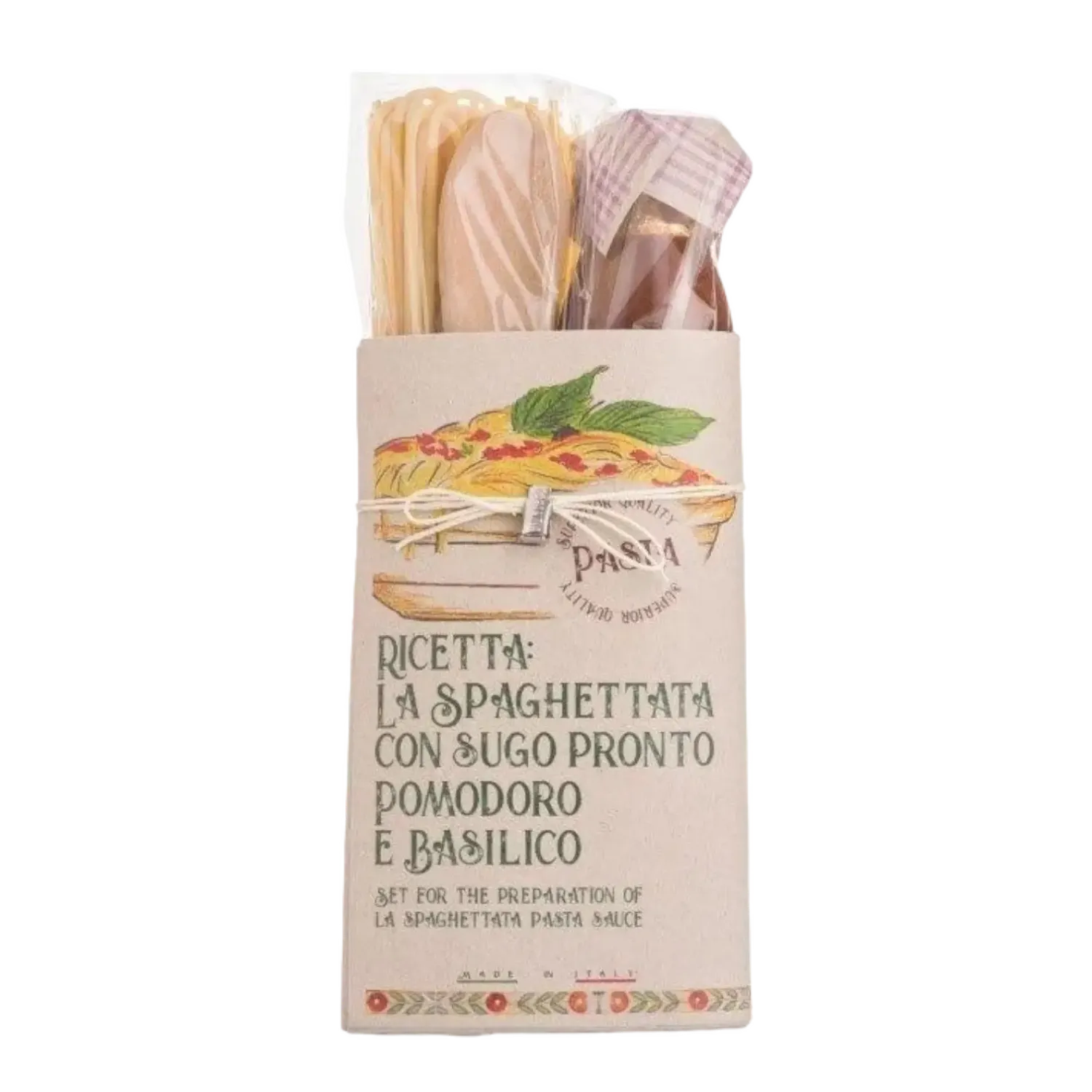 Calabria gift la spaghettata con salsa 420g