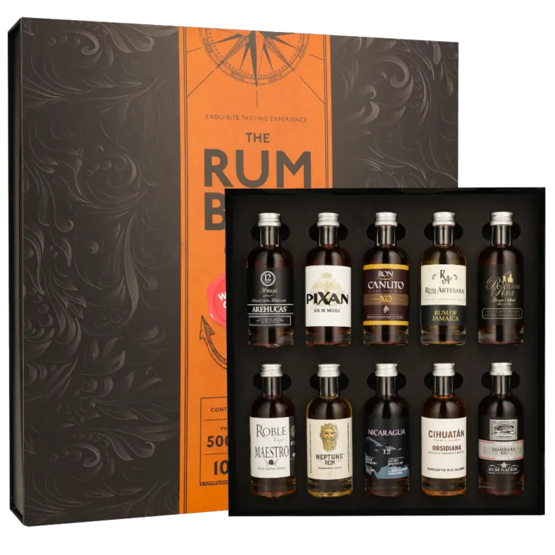 The Rum Box 10 x 5 cl 40.90° - 0.5L