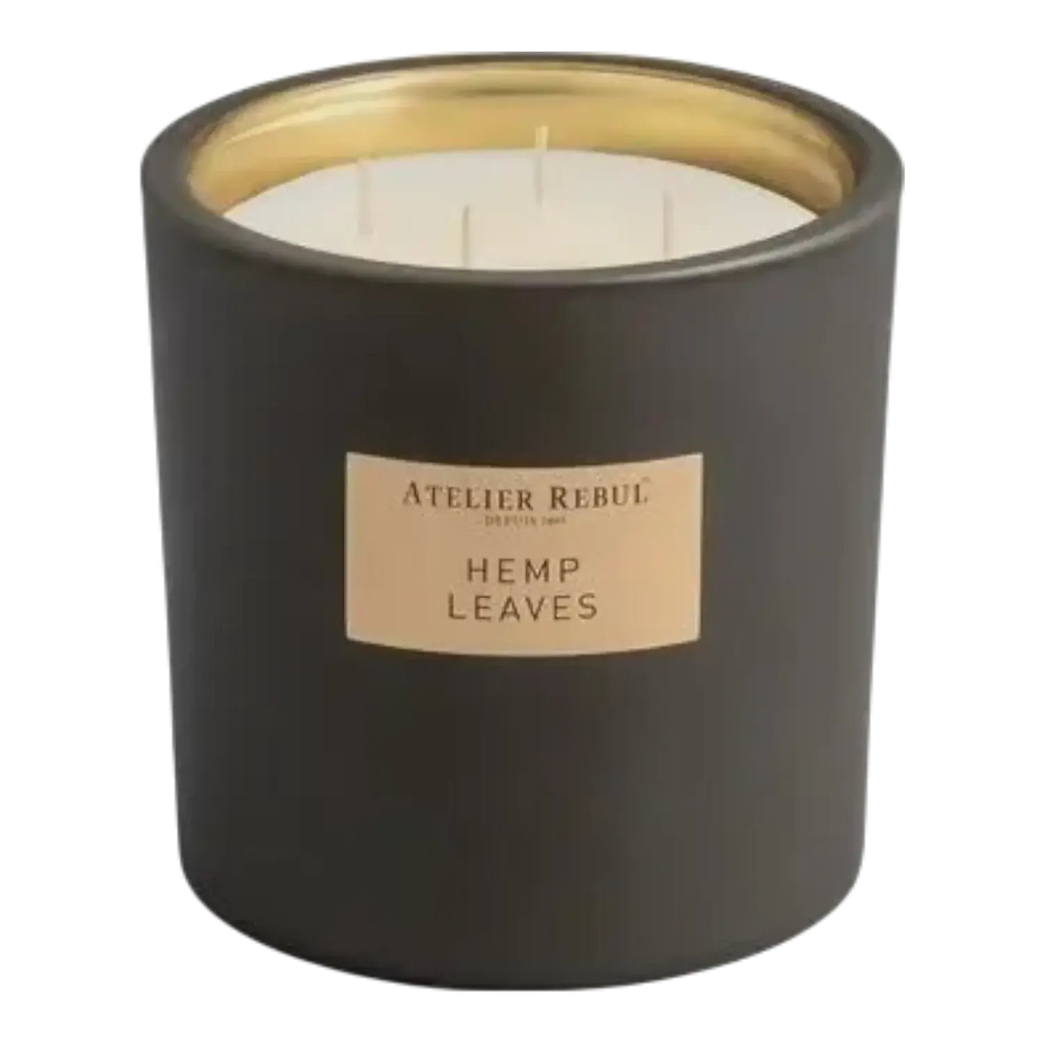 ATELIER REBUL HEMP LEAVES XL SCENTED CANDLE 950 GR