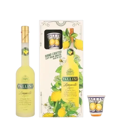 Limoncello Pallini 26% - 50cl Gift pack + 1 Cup