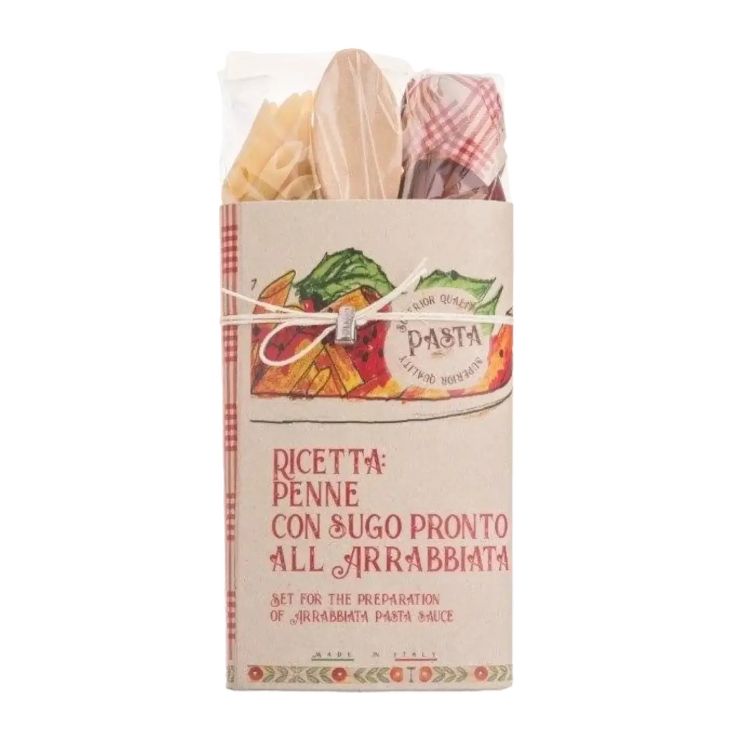 Calabria gift penne all arabiata con salsa 420g