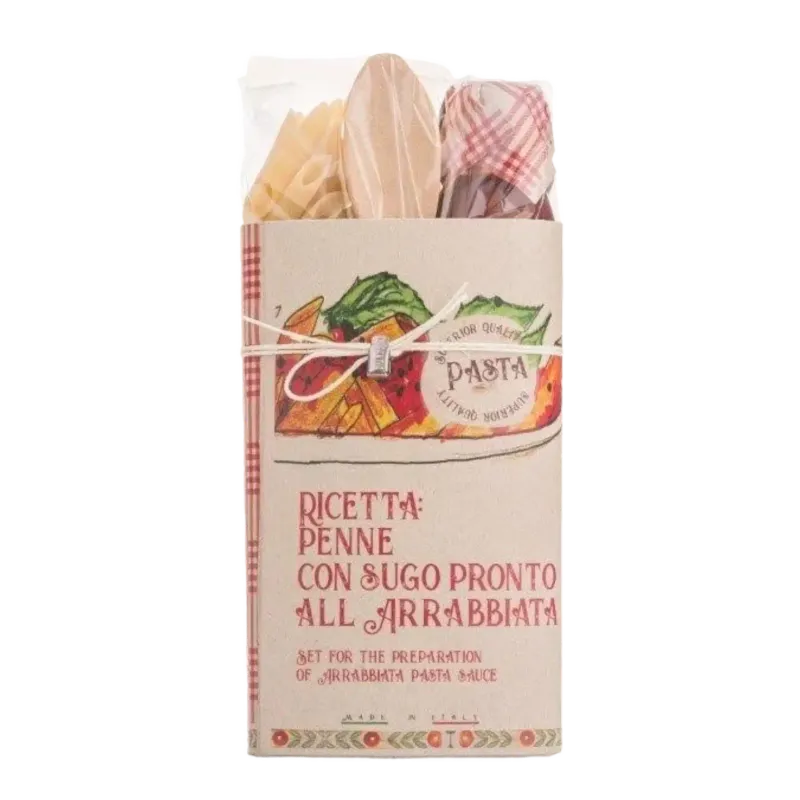 Calabria gift penne all arabiata con salsa 420g