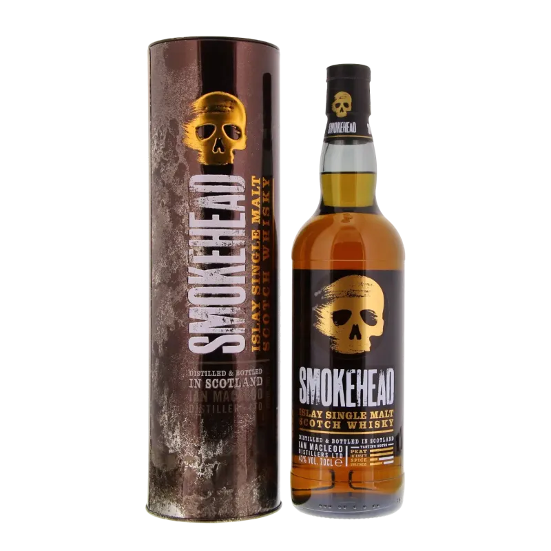 Smokehead Single Islay Malt + GBX 43° - 0.7L
