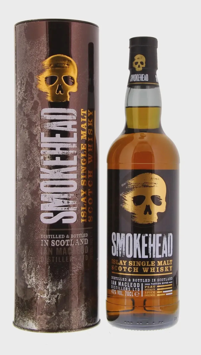 Smokehead Single Islay Malt + GBX 43° - 0.7L