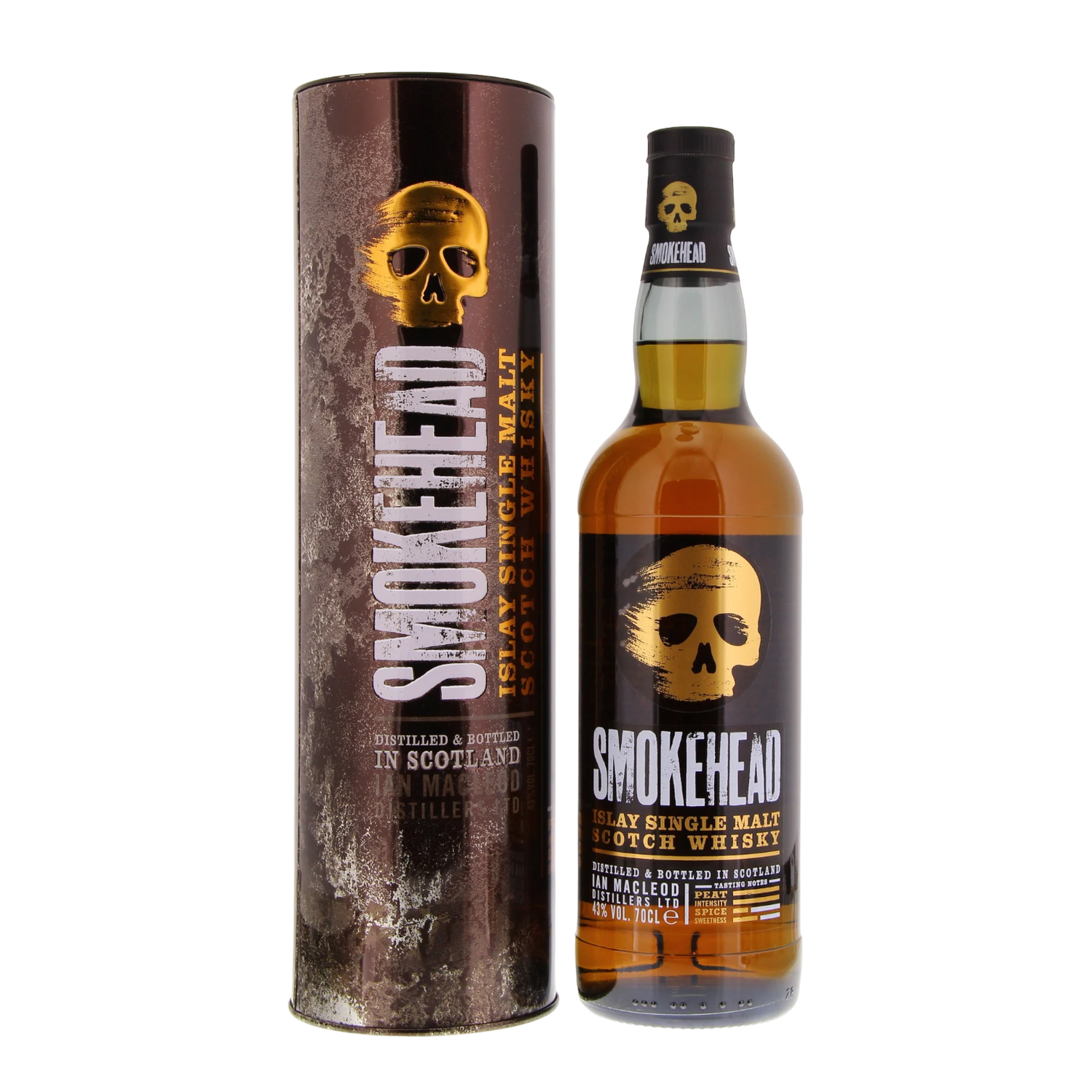 Smokehead Single Islay Malt + GBX 43° - 0.7L