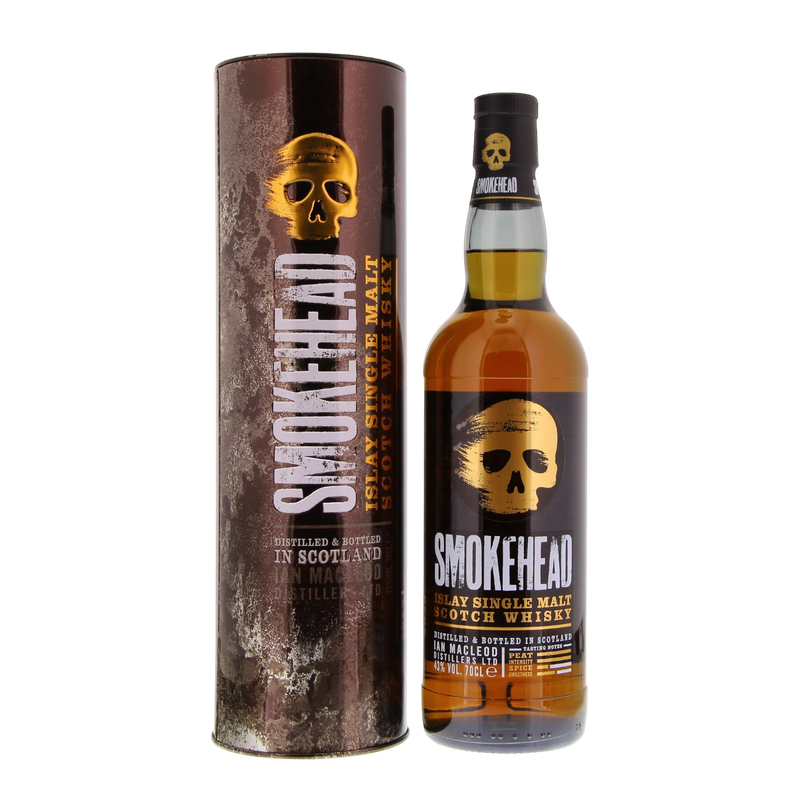 Smokehead Single Islay Malt + GBX 43° - 0.7L
