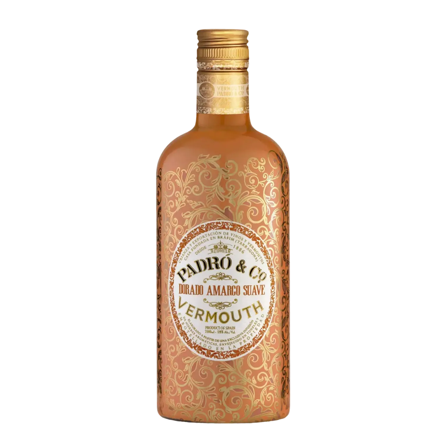 Padro &amp; Co Vermouth Dorado Amargo Suave 0,75L