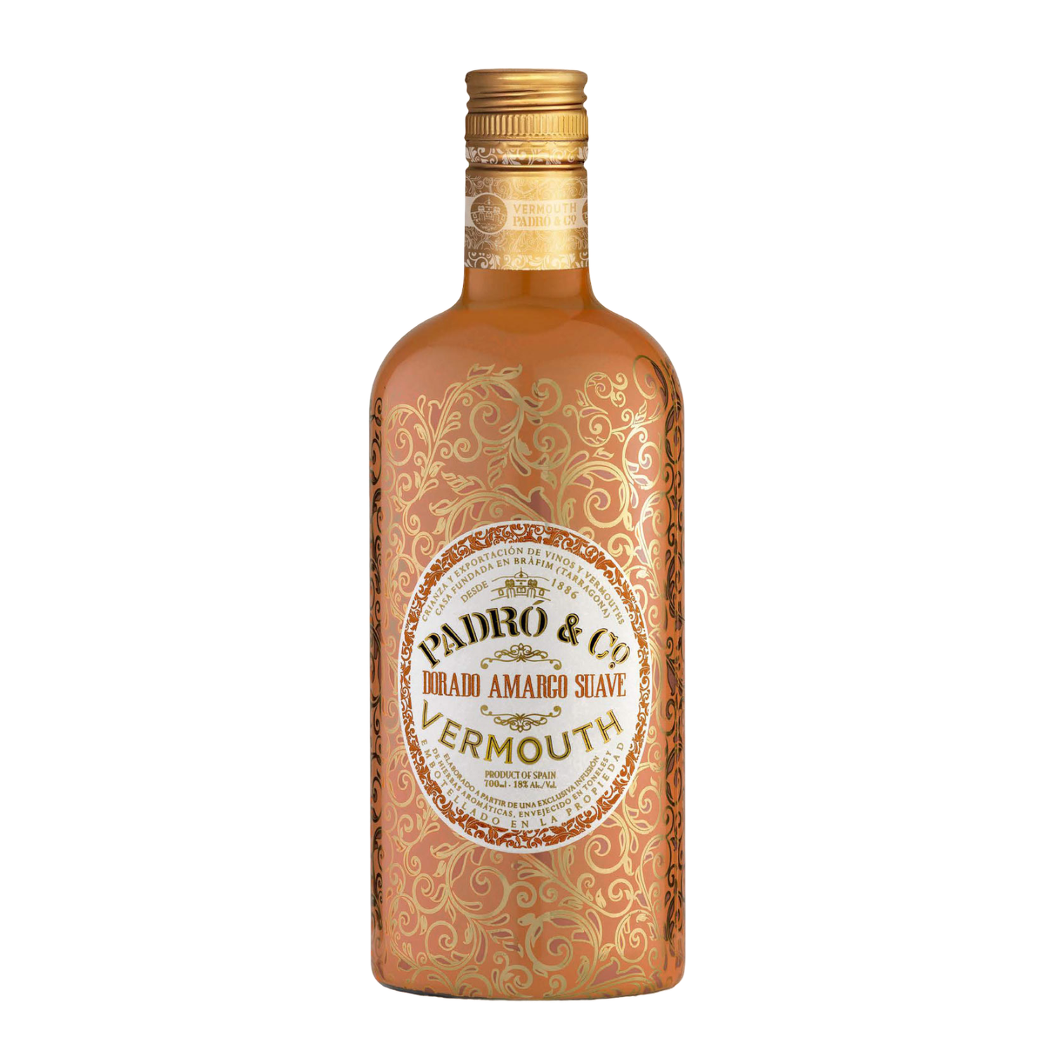 Padro &amp; Co Vermouth Dorado Amargo Suave 0,75L