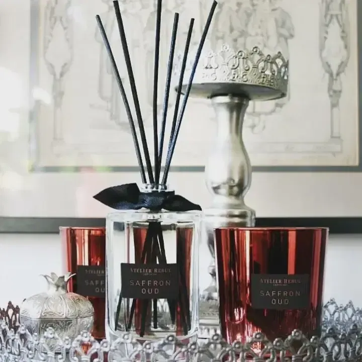 ATELIER REBUL SAFFRON OUD REED DIFFUSER 200ML