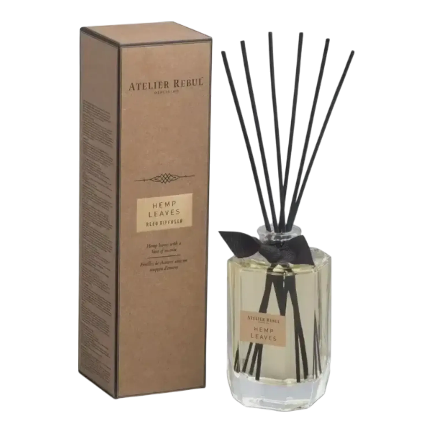 ATELIER REBUL HEMP LEAVES REED DIFFUSER 200ML