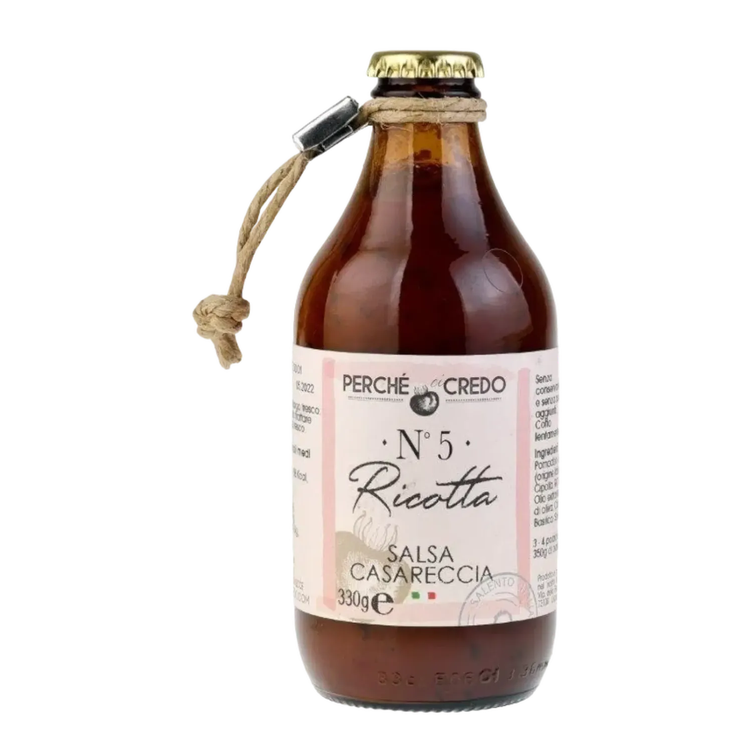 Perche Ci Credo tomatensaus N°5 ricotta cheese 330g