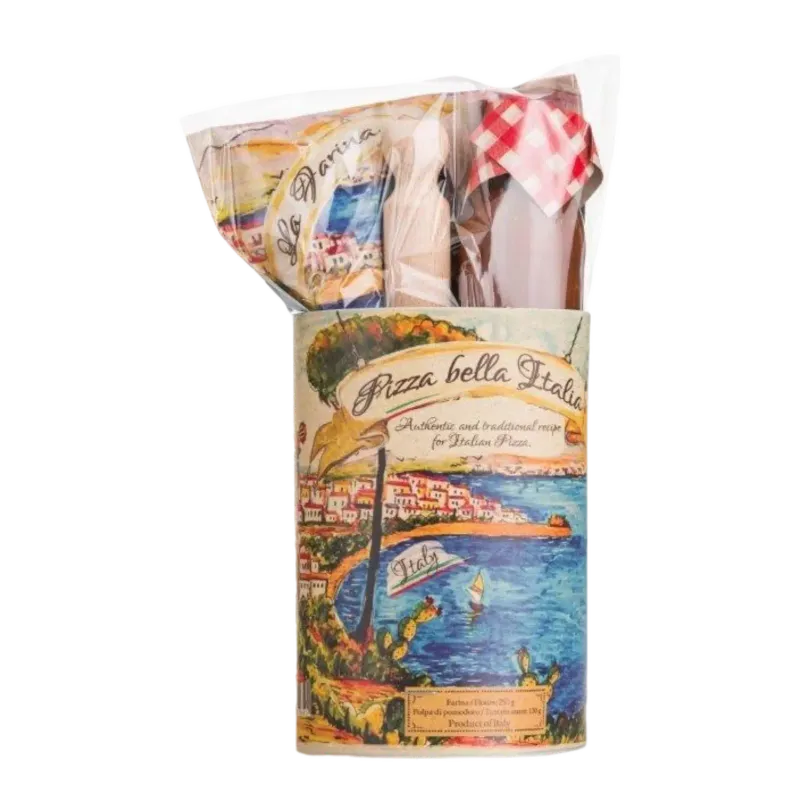 Calabria gift pizzaset met deegrol 380g