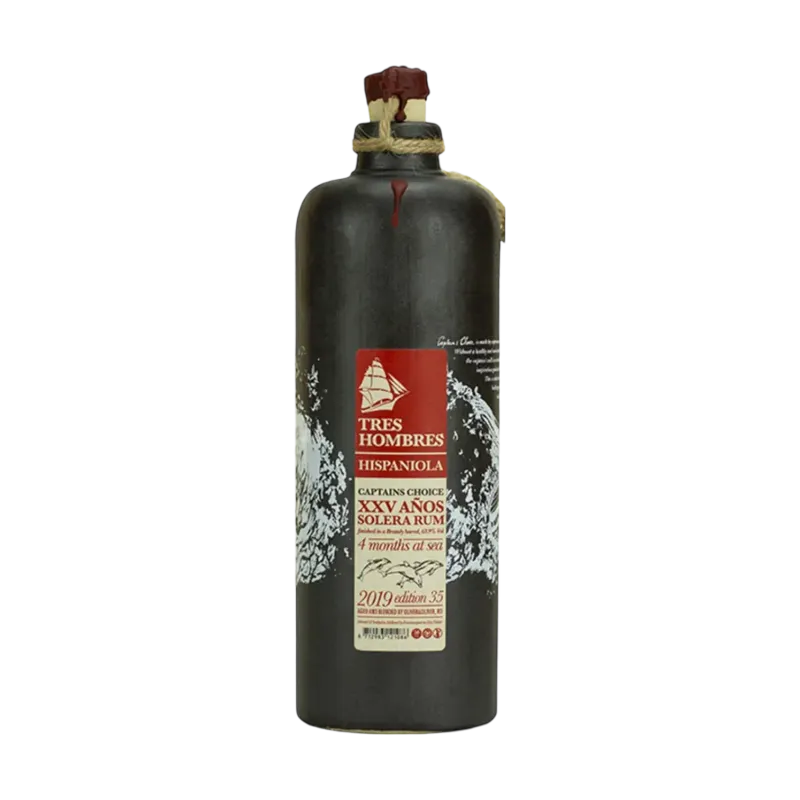 TRES HOMBRES HISPANIOLA XXV ANOS SOLERA EDITION 35 63,9° - 0,5L