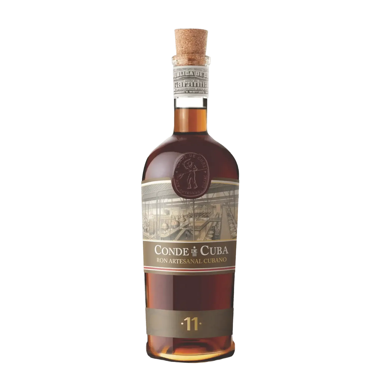 Conde de Cuba 11 Anos 38° - 0.7L