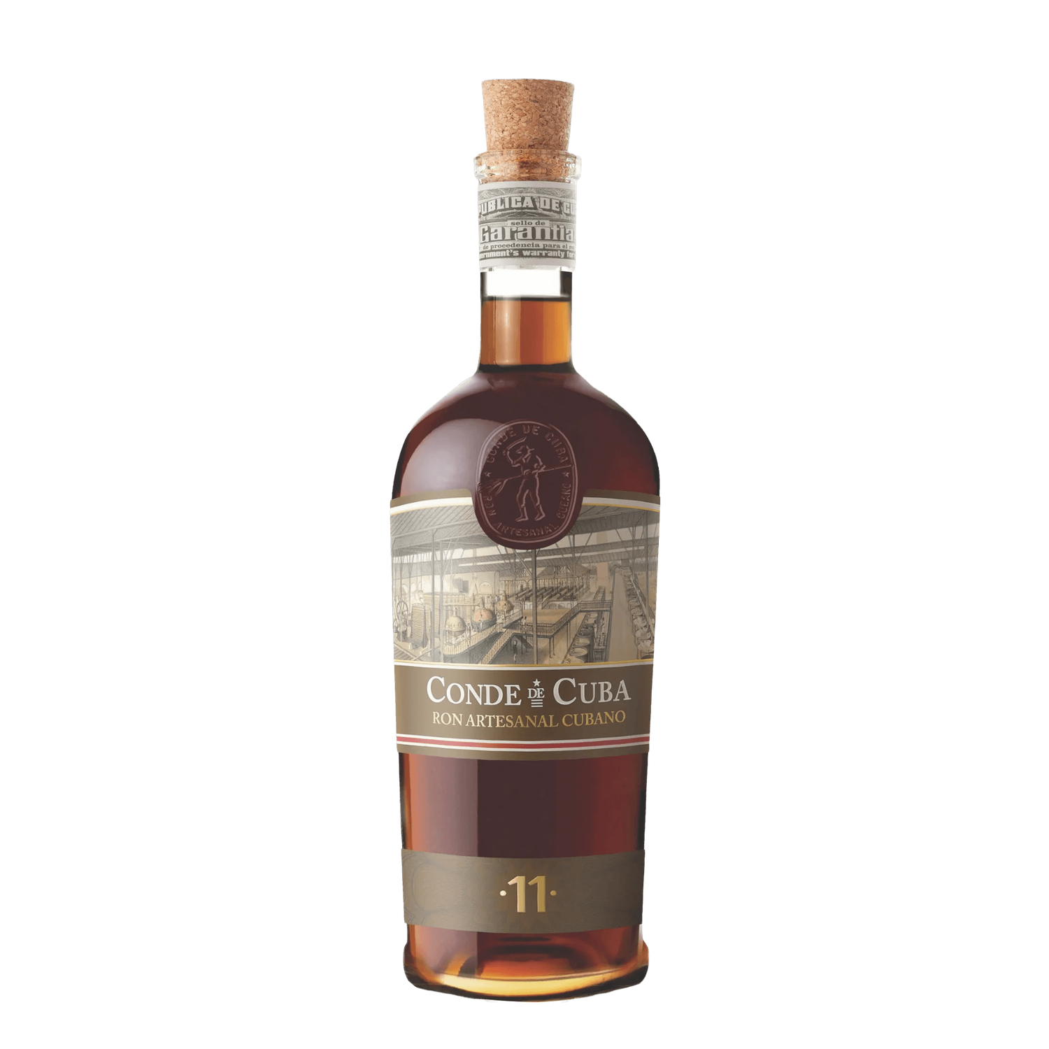 Conde de Cuba 11 Anos 38° - 0.7L