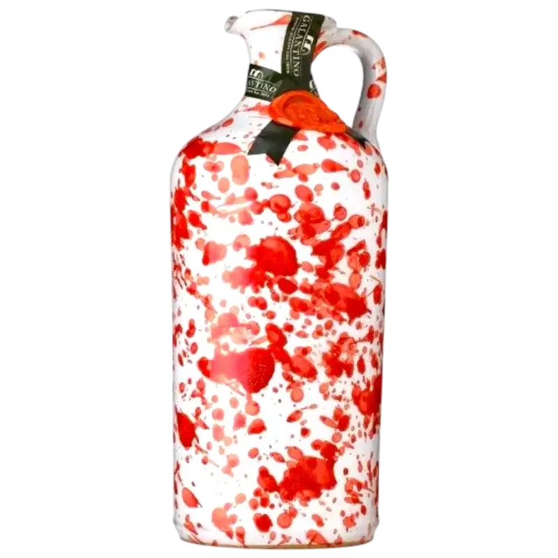 Galantino Olive Oil Stone Jug Red 500Ml