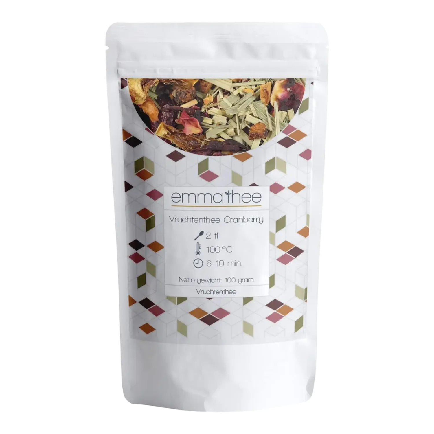 Vruchtenthee Cranberry 100 gram