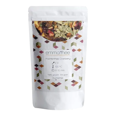 Vruchtenthee Cranberry 100 gram