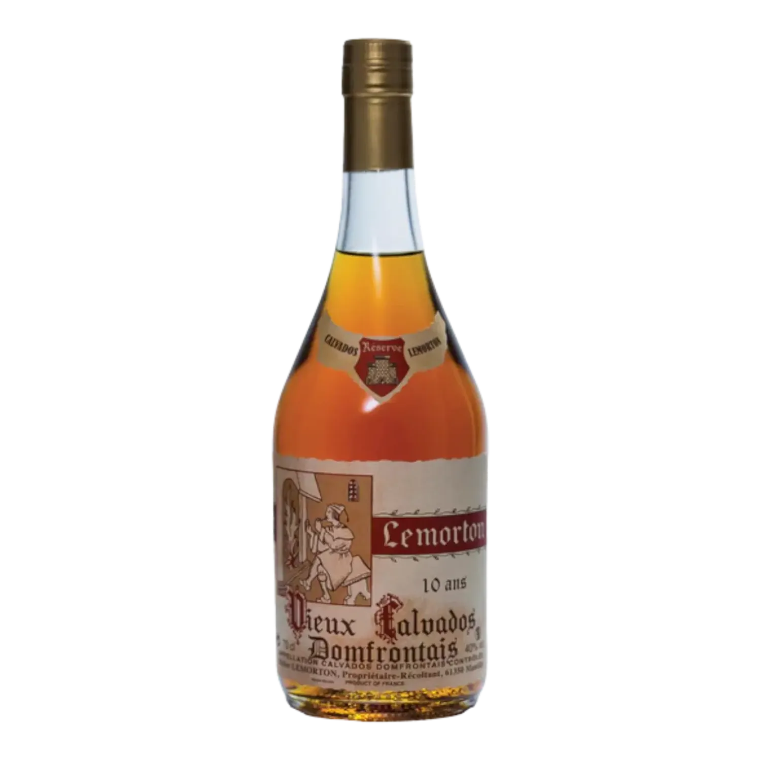 Calvados Lemorton 10y - 40° - 0.7L