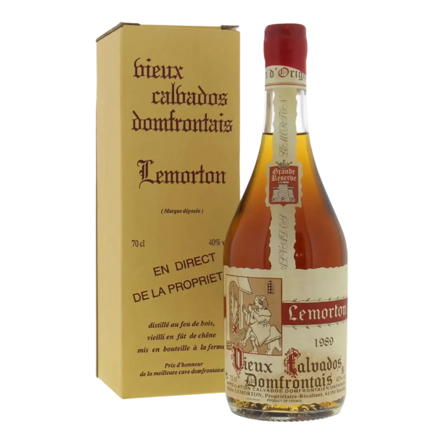 Calvados Lemorton 1989 - 40° - 0.7L