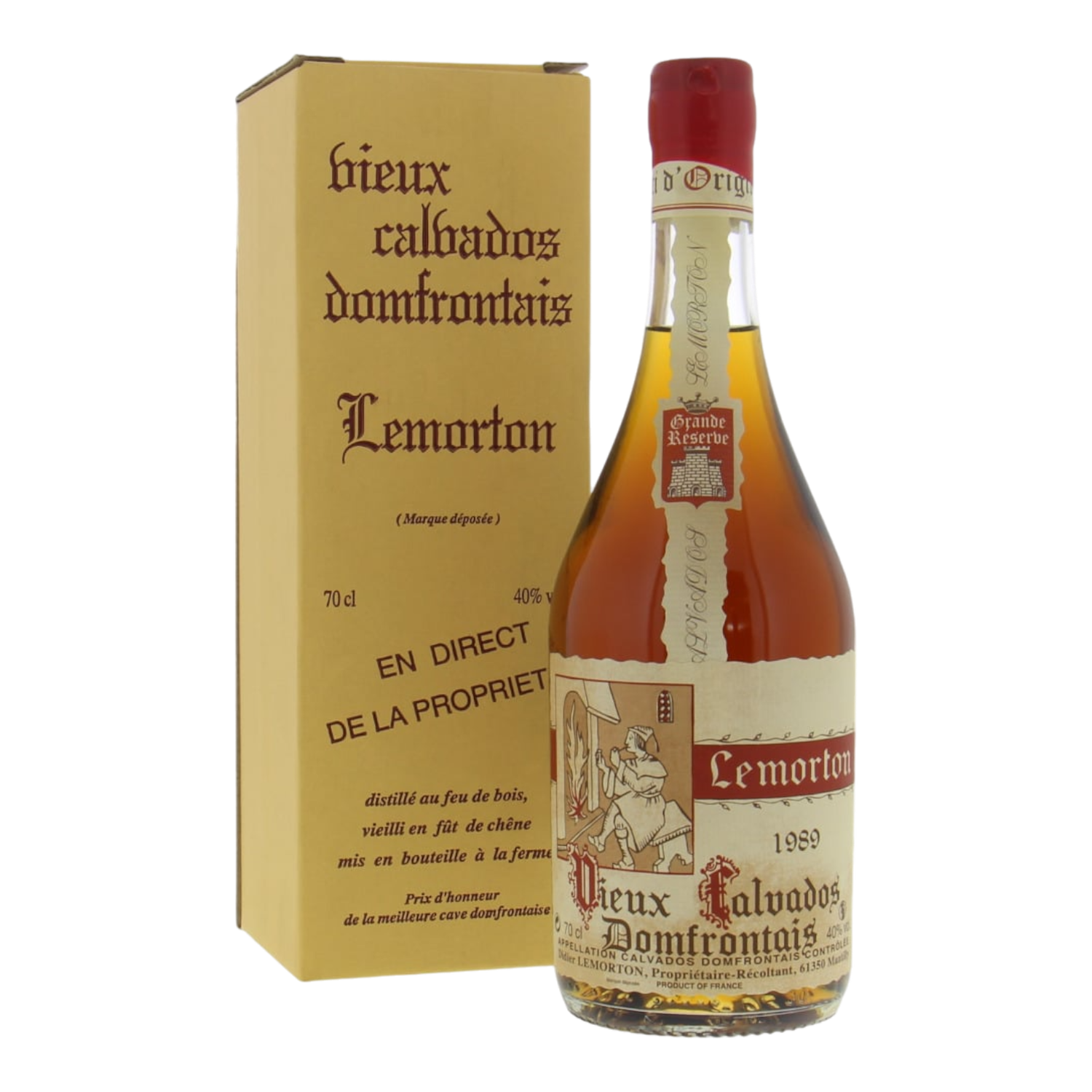 Calvados Lemorton 1989 - 40° - 0.7L