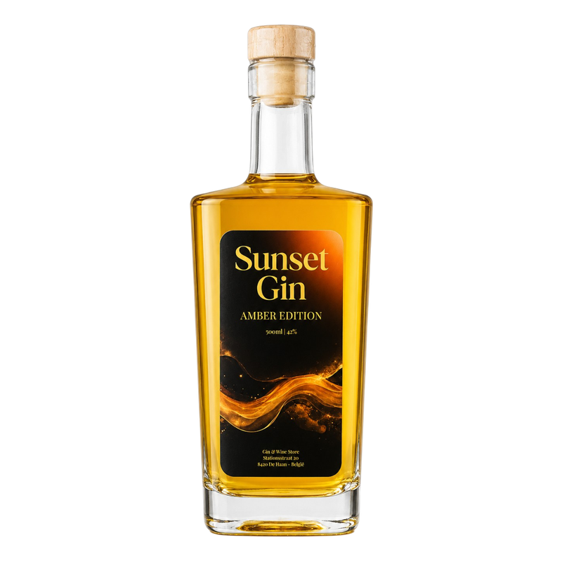 Sunset gin amber edition ( oranje ) 47° - 0.5L