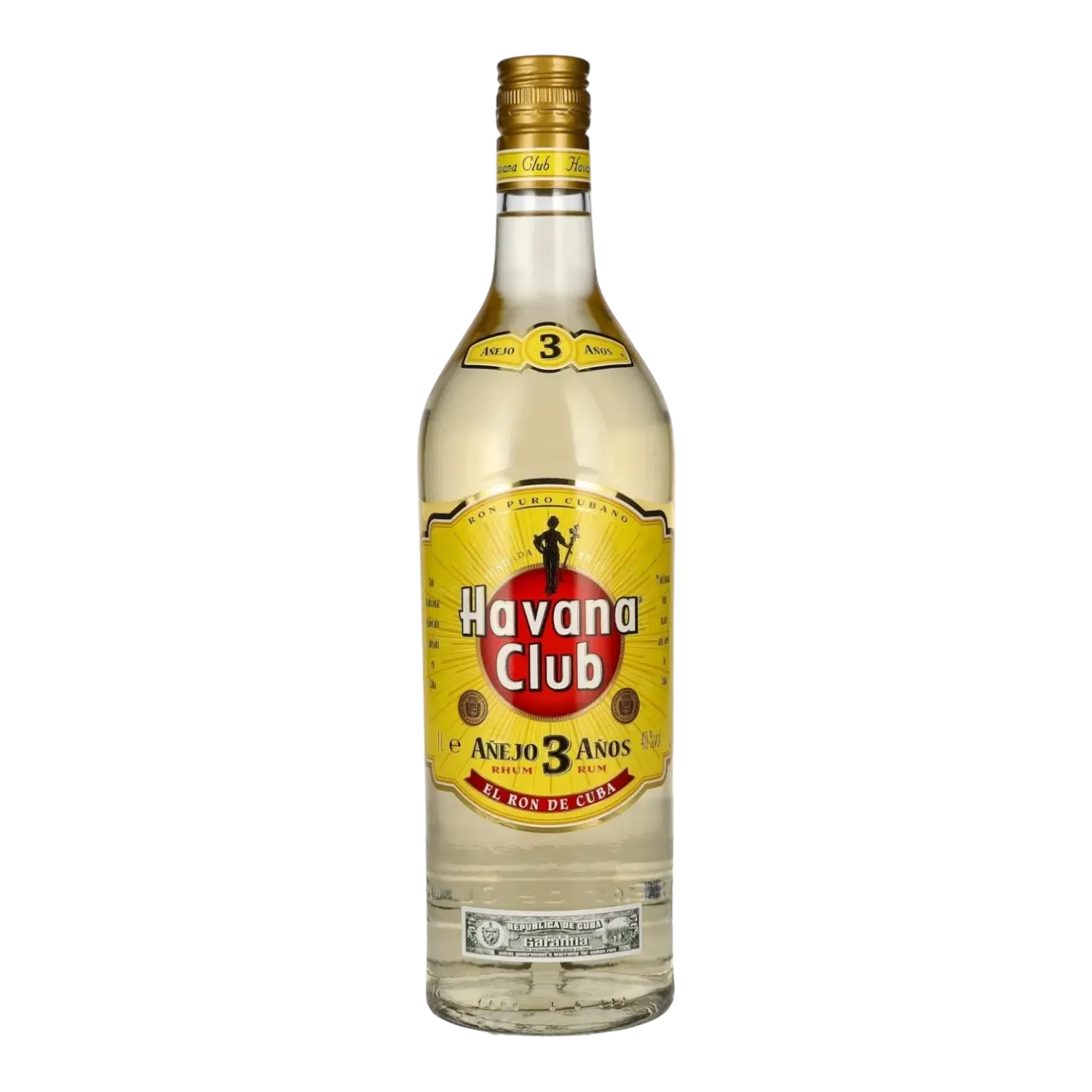 Havana Club White Rum 3Y 1.0L