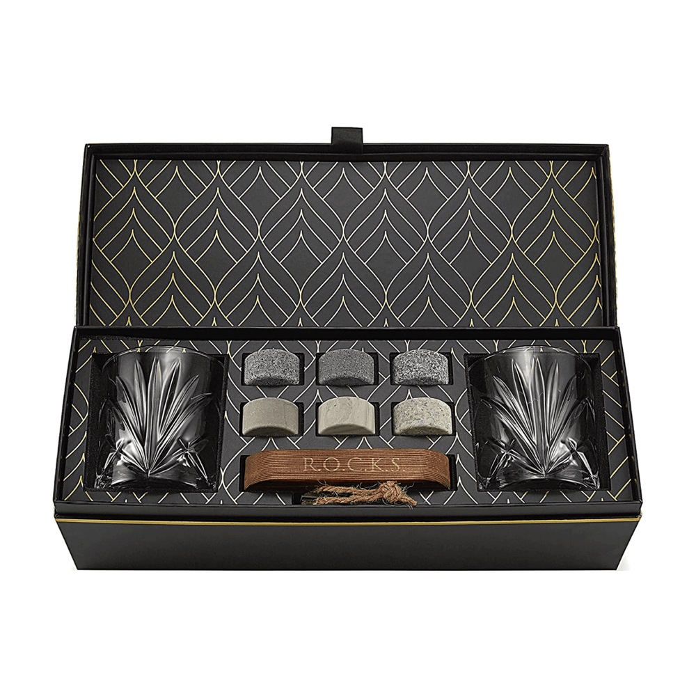 The Connoisseur's Set - Palm Whiskey Glass Edition