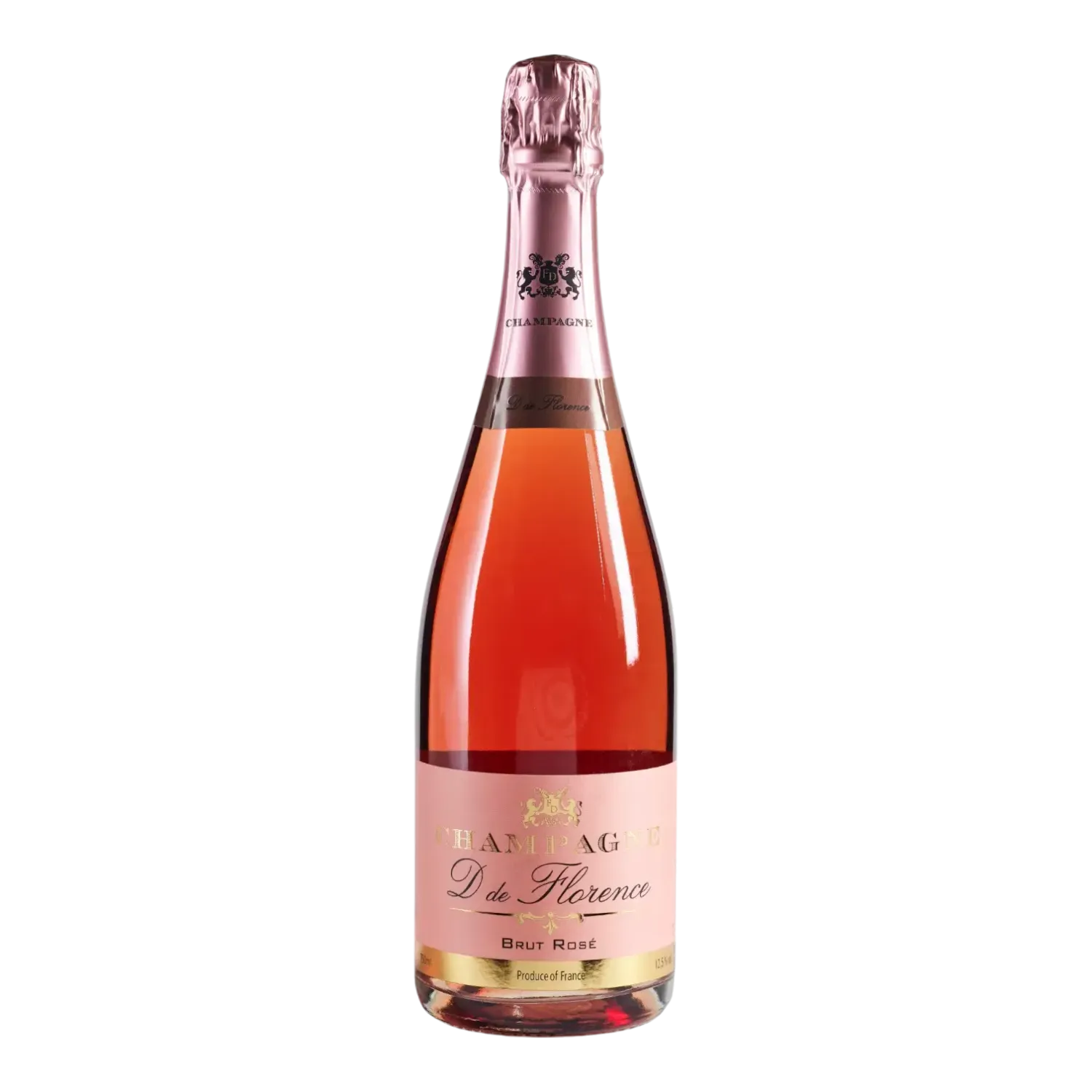 Champagne D de Florence Brut Rosé 75cl