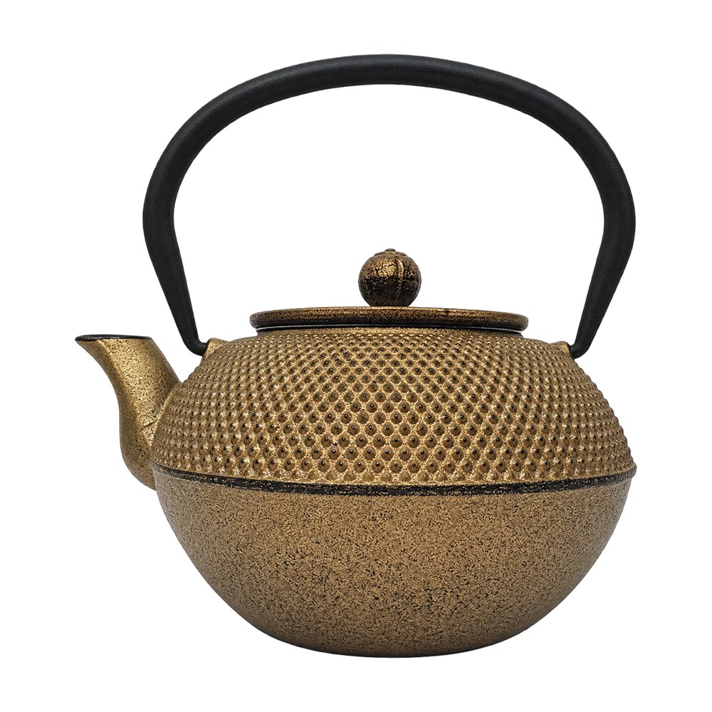 Arare Theepot 1.10 ltr, full gold