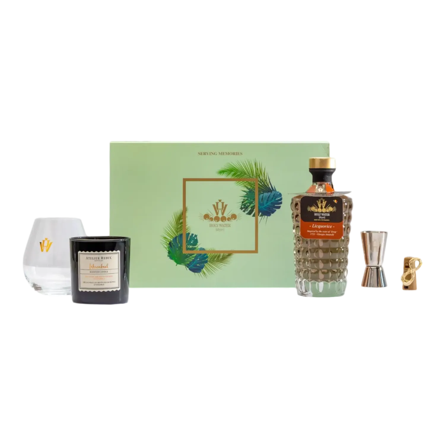 Geschenkpakket holy water gin bonaparte