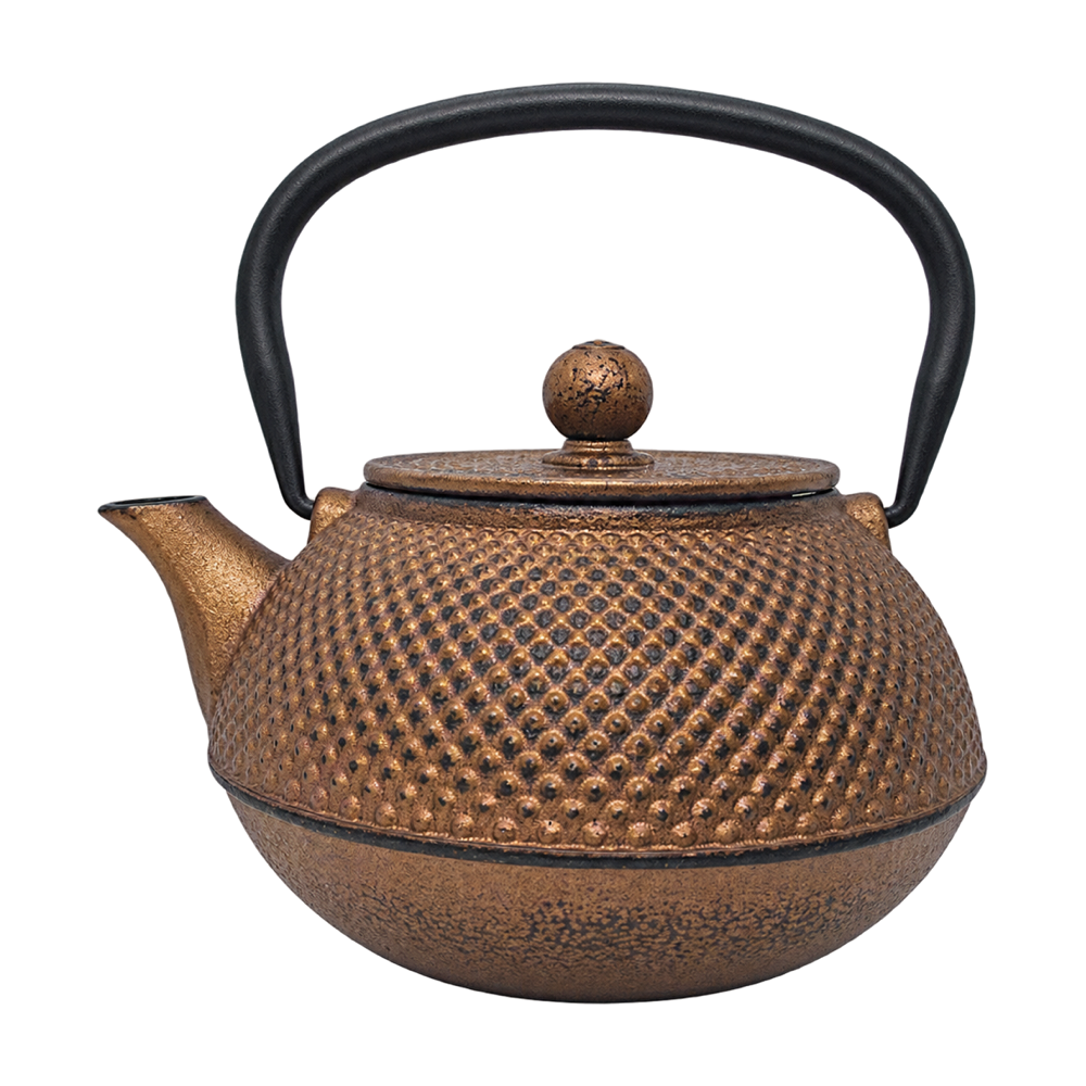 Arare Theepot 1,10 ltr, full copper