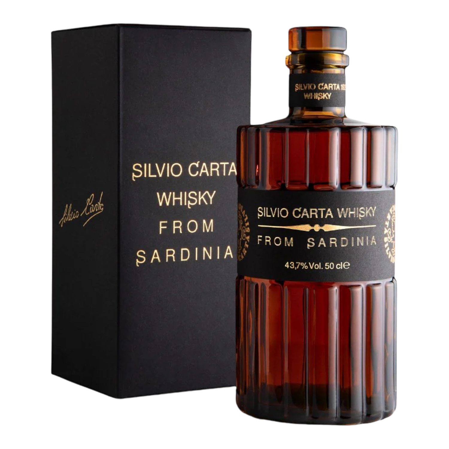Whisky from Sardinia Silvio Carta 0,5L