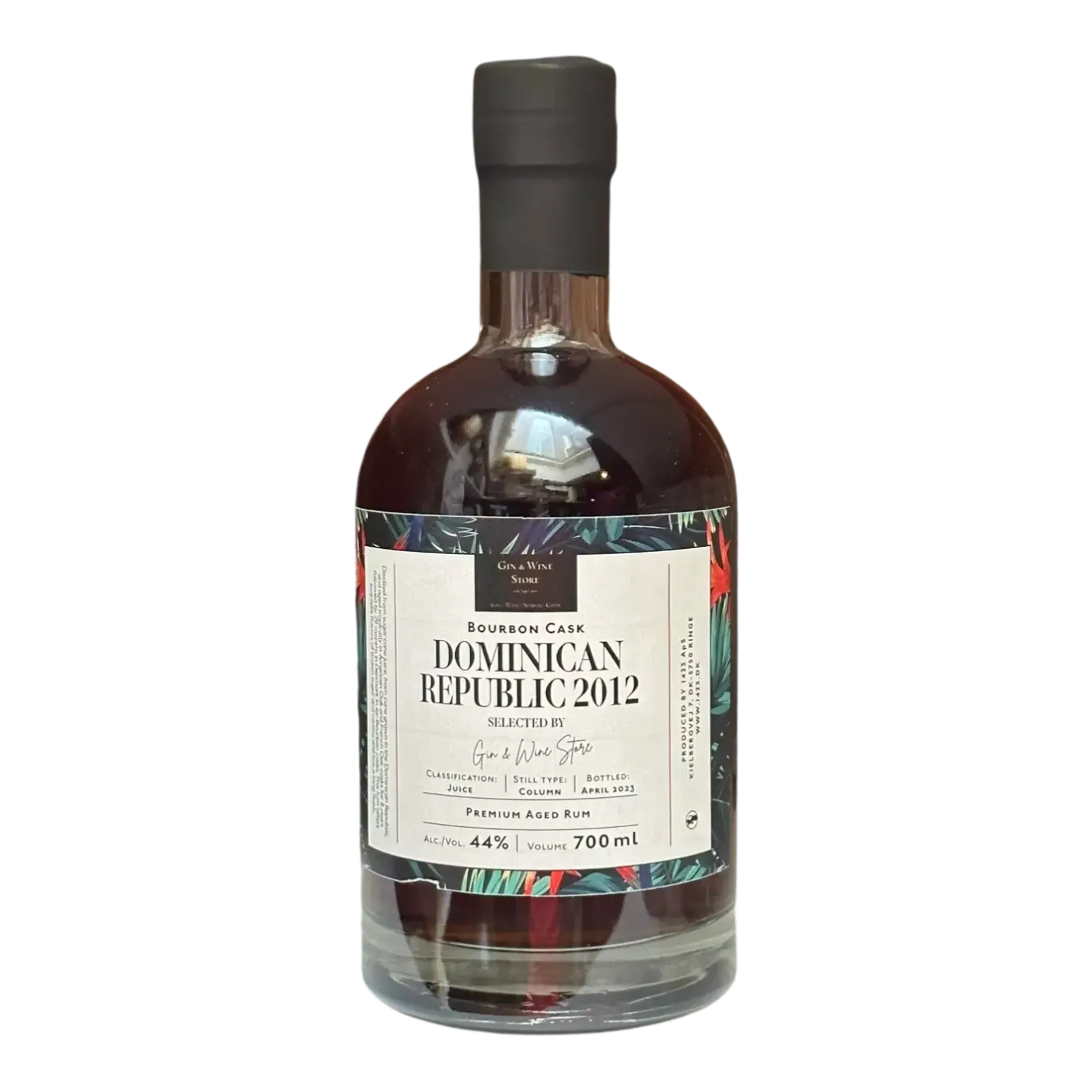 Rum Dominican Republic 2012 Bourbon Cask 44° - 0,7L